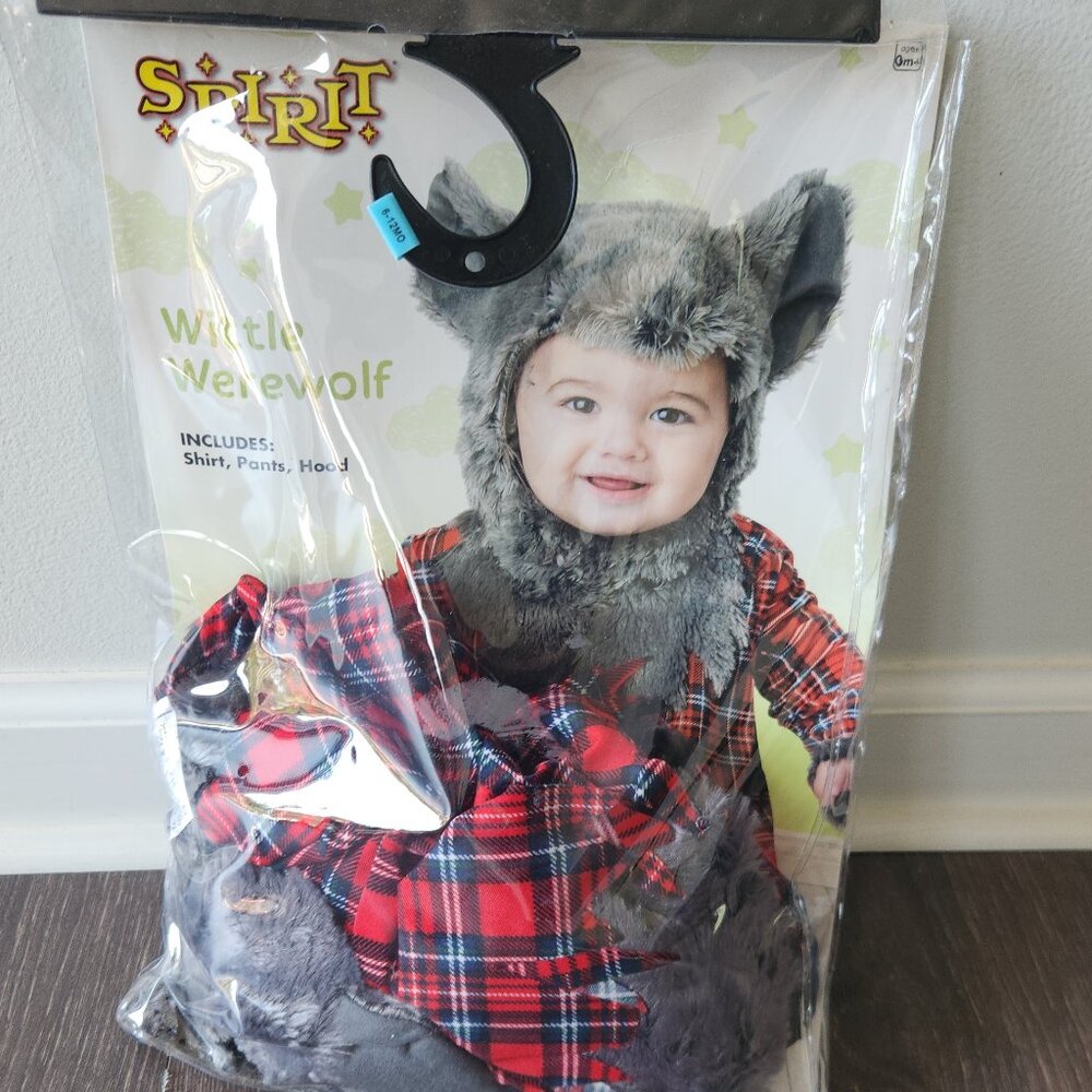 Spirit Gray and Red Costume